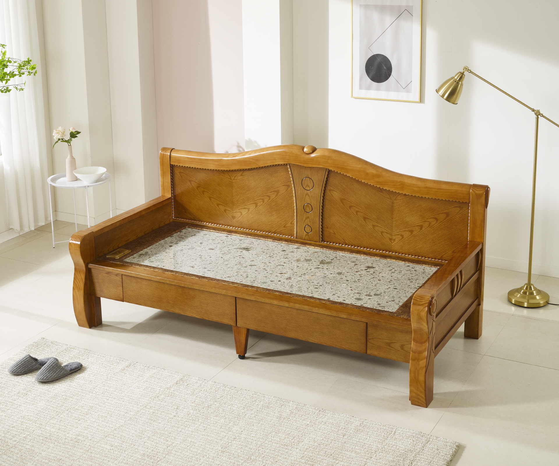 캐슬링 수납카우치 (그린팔보석)