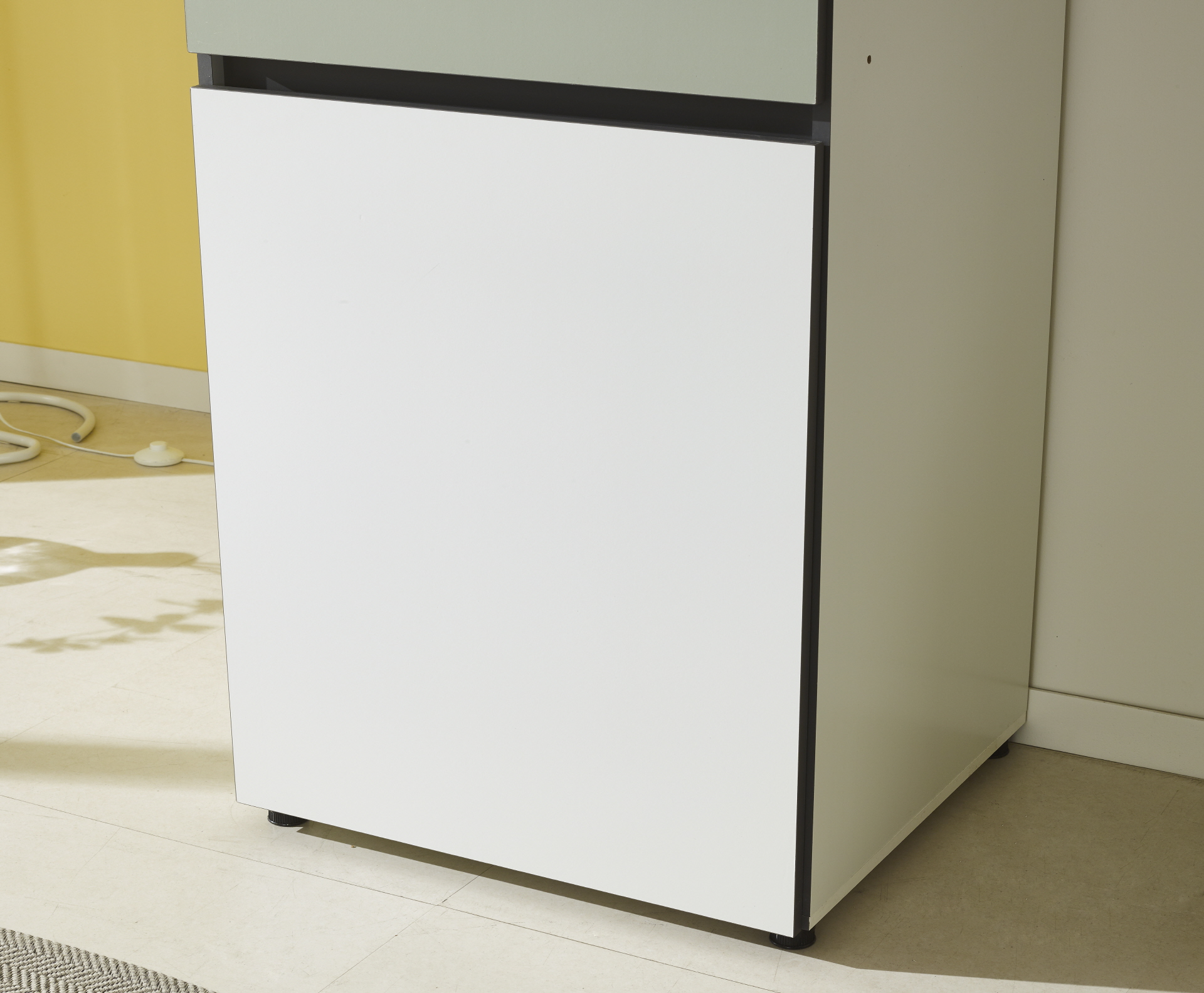 비크 600 주방수납장-올리브그린