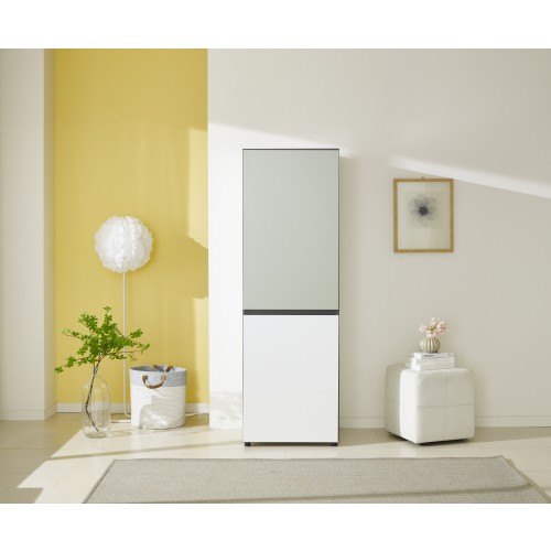 비크 600 주방수납장-올리브그린