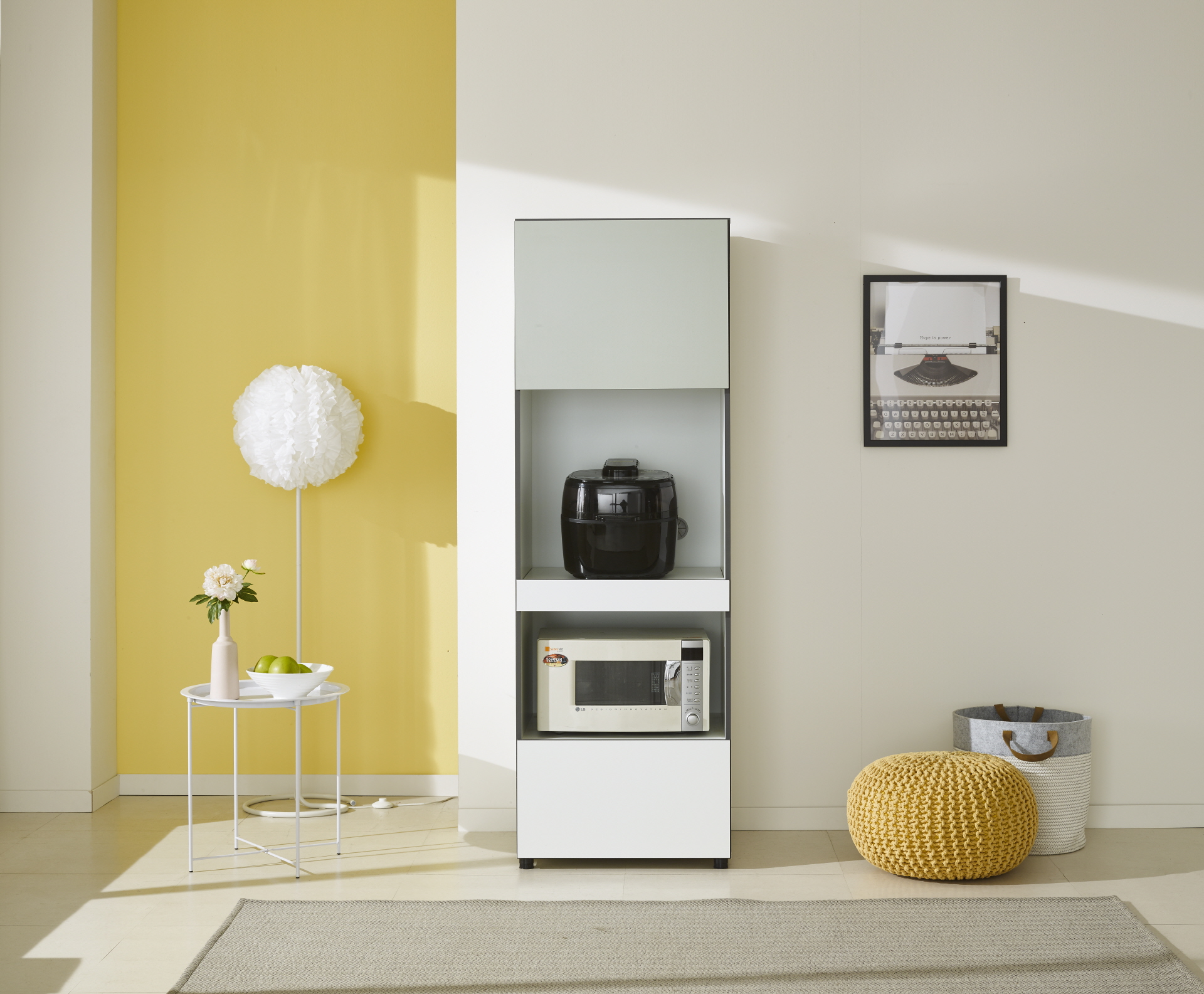 비크 600 다용도장-올리브그린