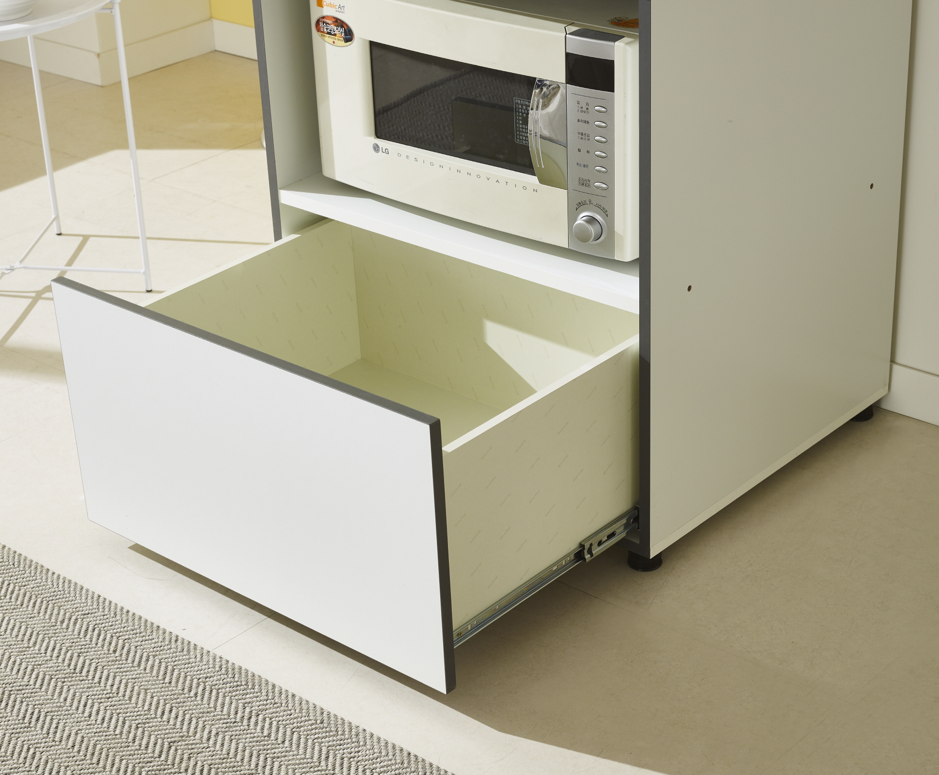 비크 600 다용도장-올리브그린