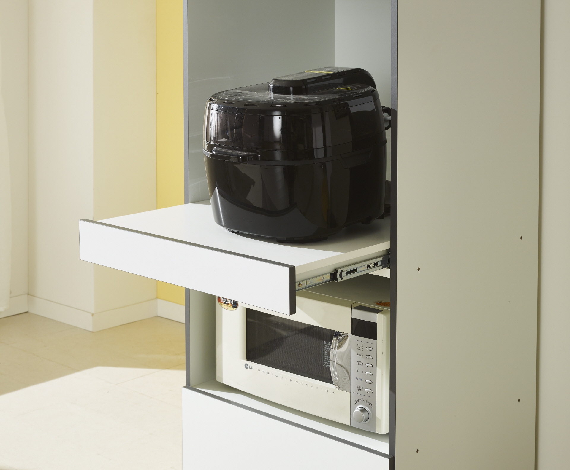 비크 600 다용도장-올리브그린