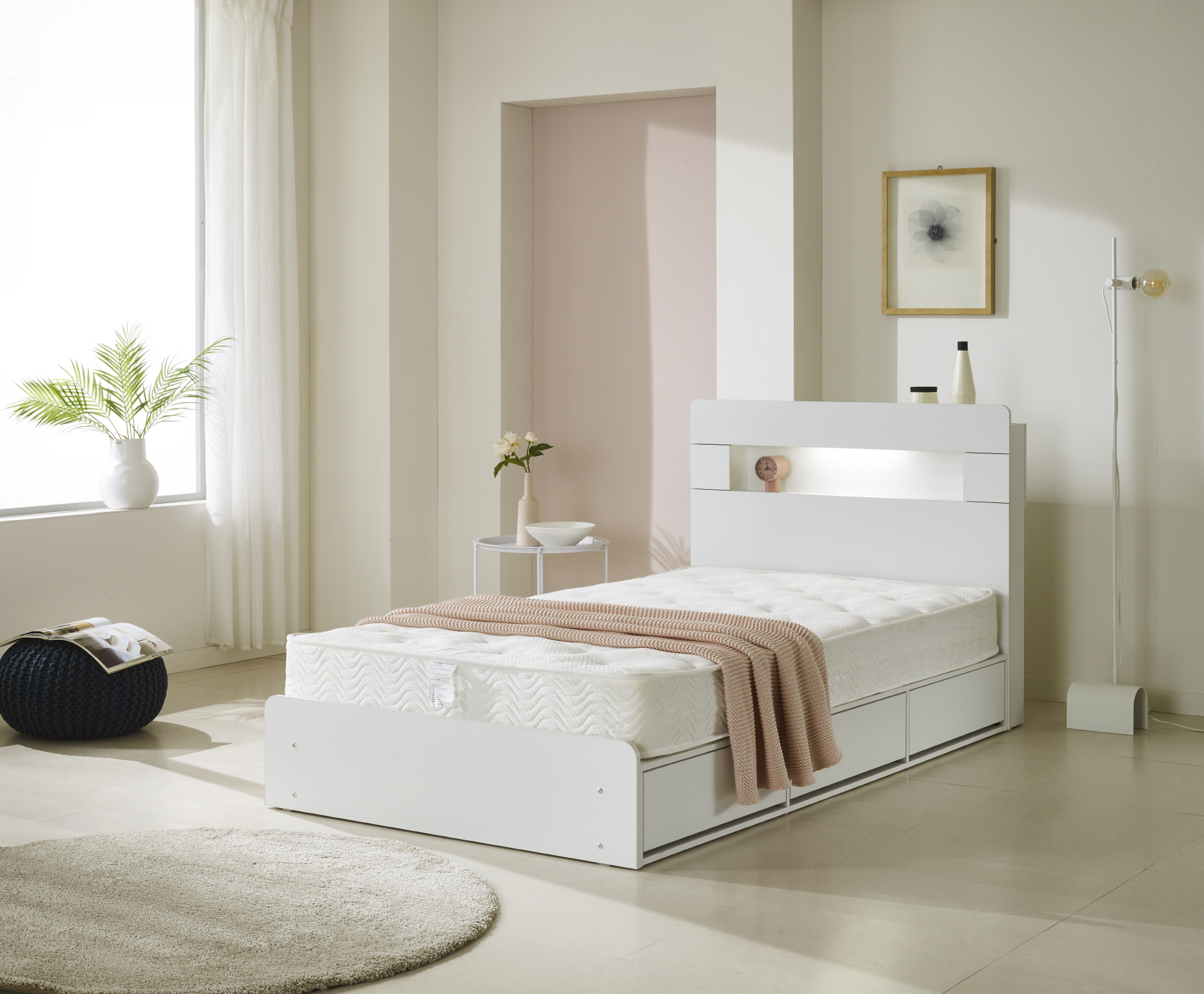 플랜 침대프레임(SS)