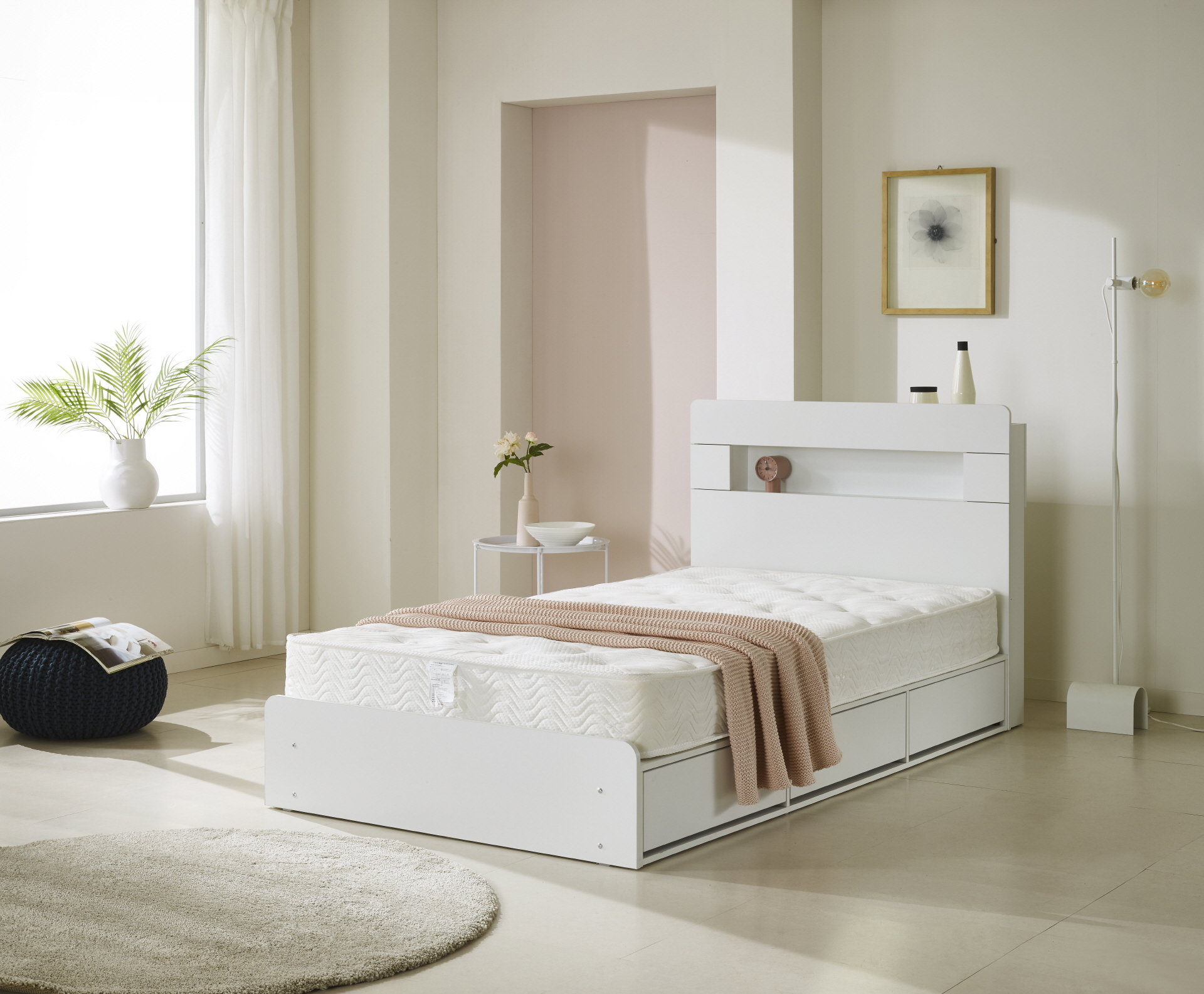 플랜 침대프레임(SS)