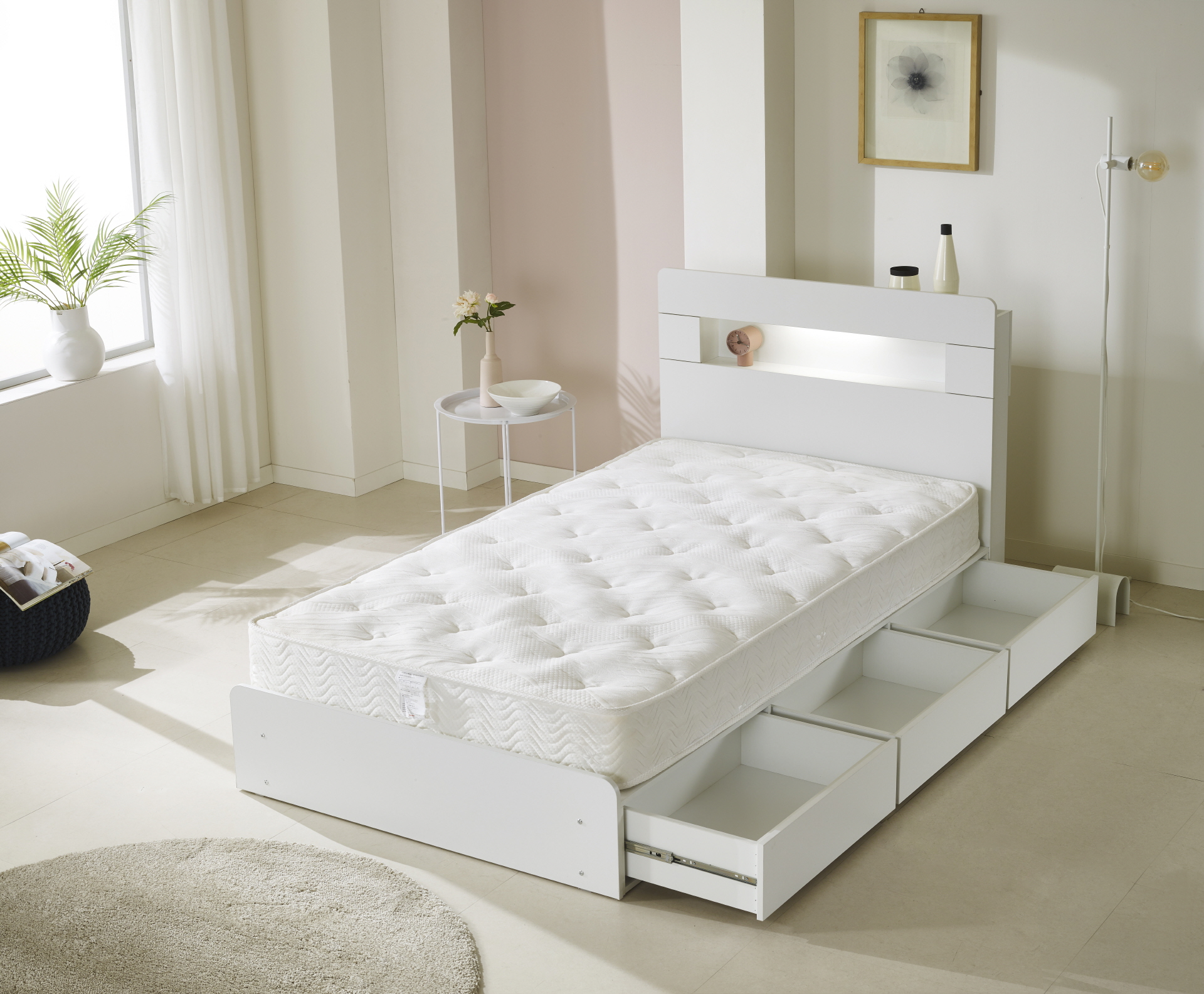 플랜 침대프레임(SS)