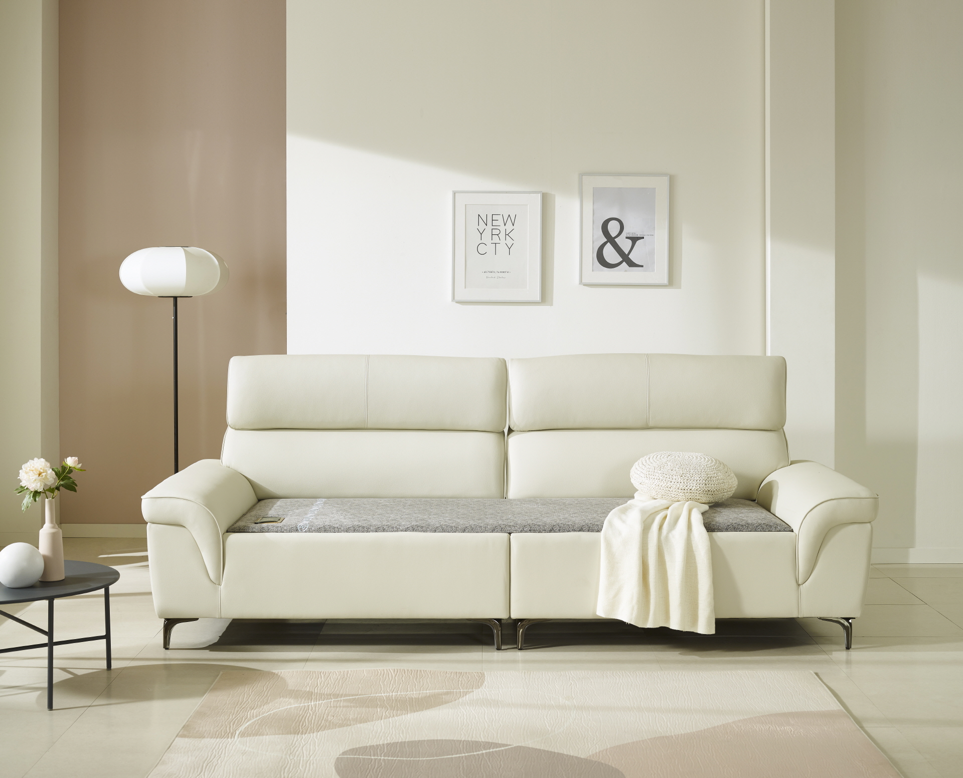 테라 카우치소파(황토볼)