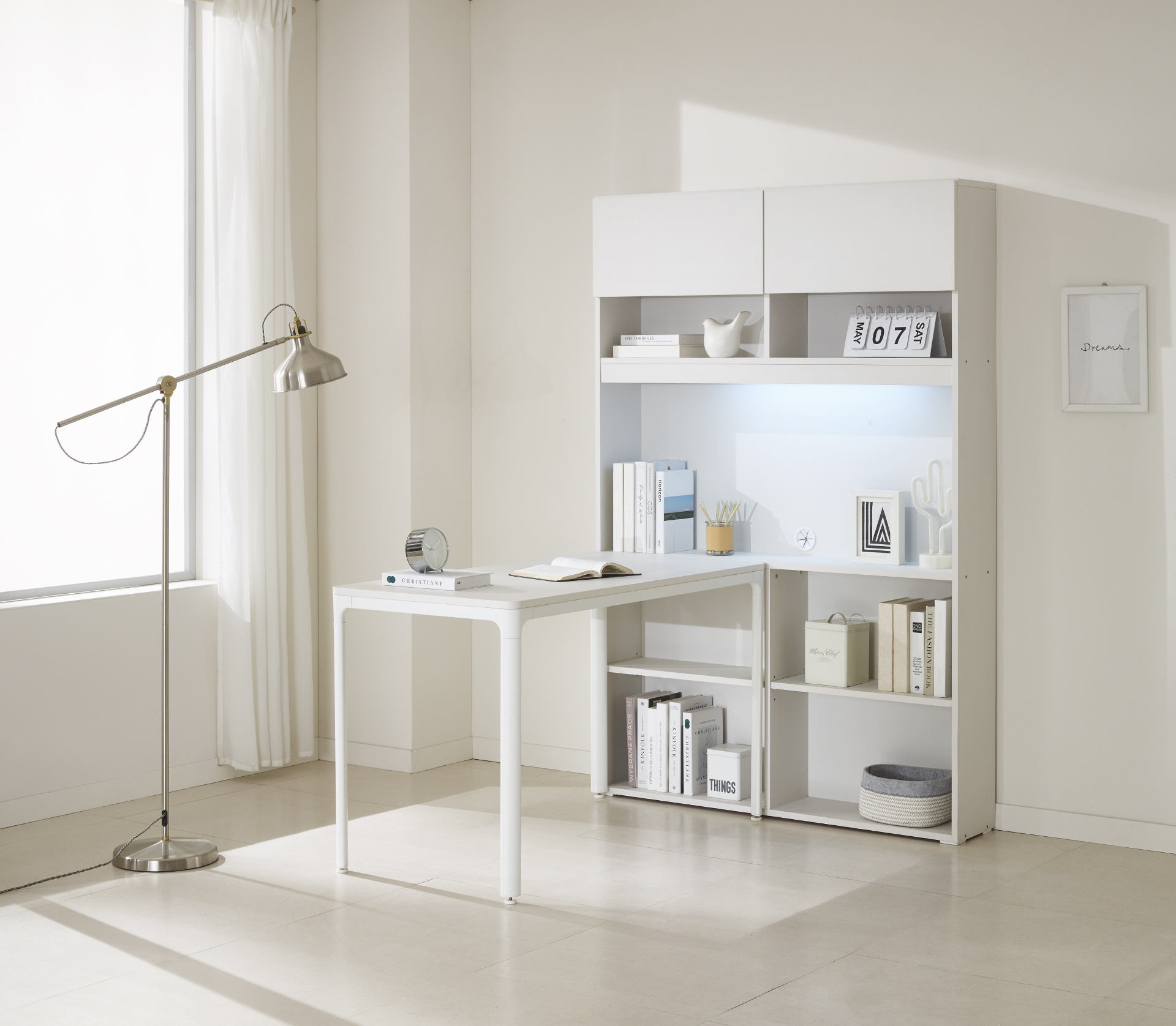 국민 플랜 수납책상세트