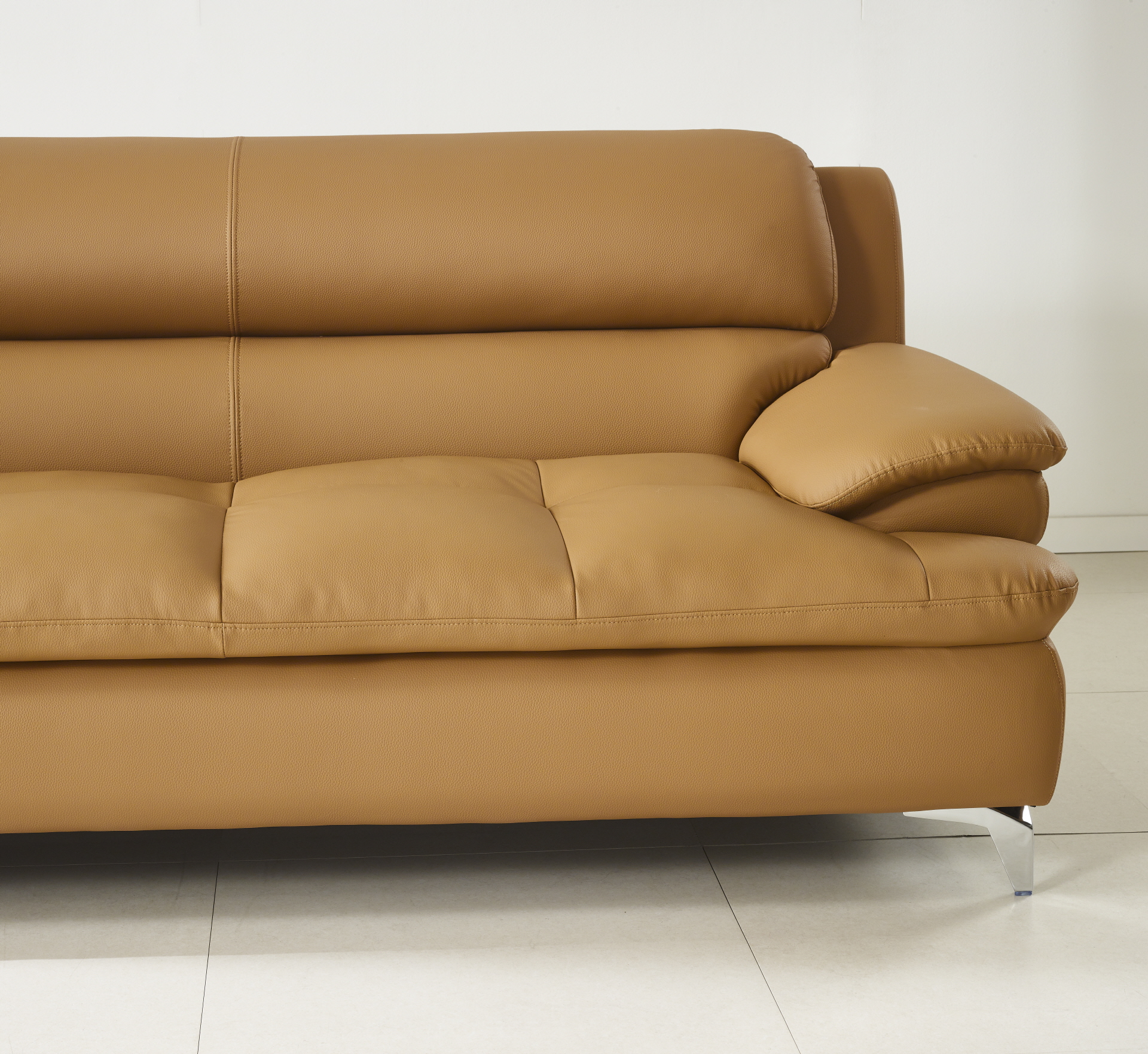 콤마 3인소파(카멜) [03.06 (금) 배송 가능]