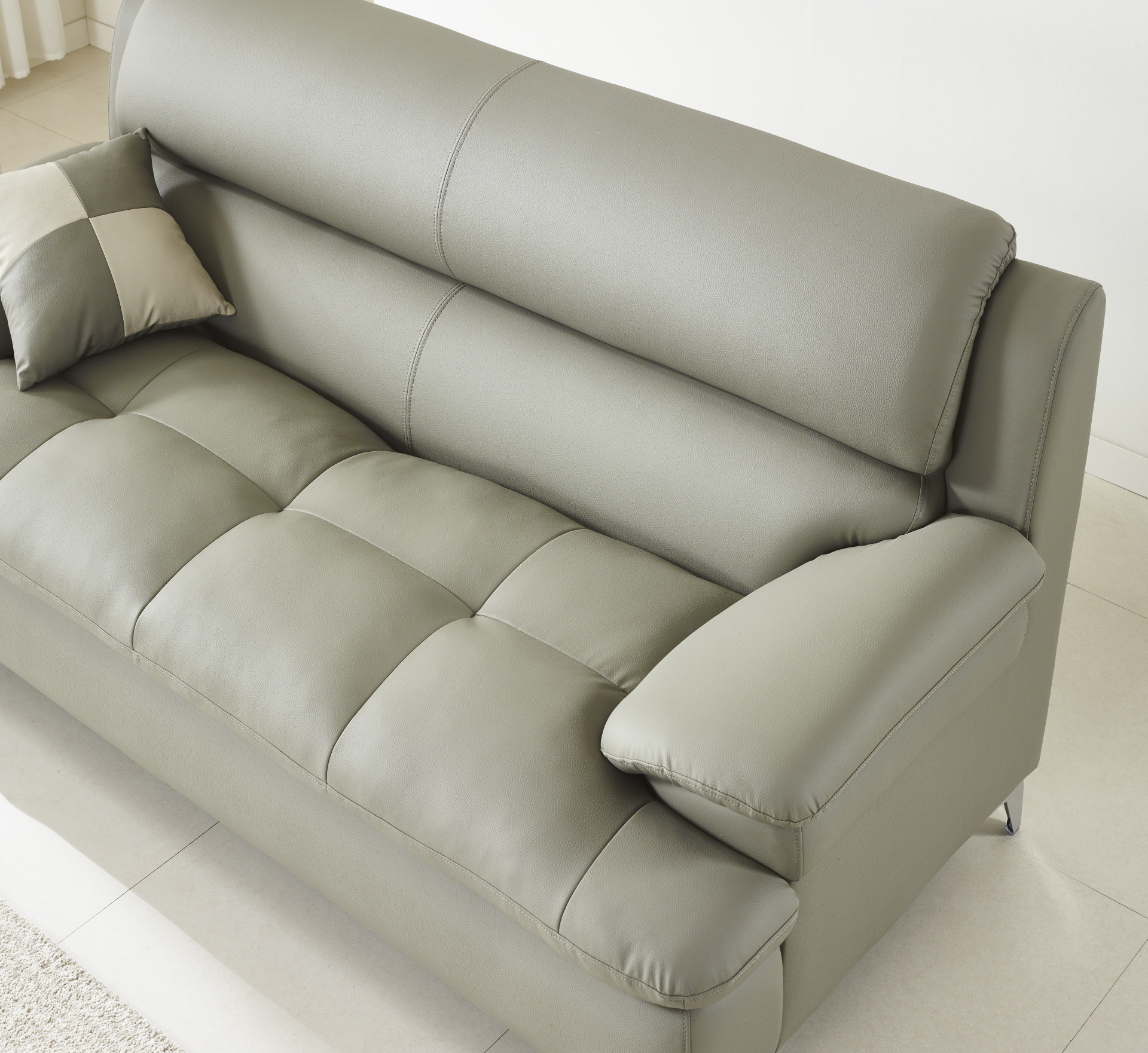 콤마 3인소파(그레이)