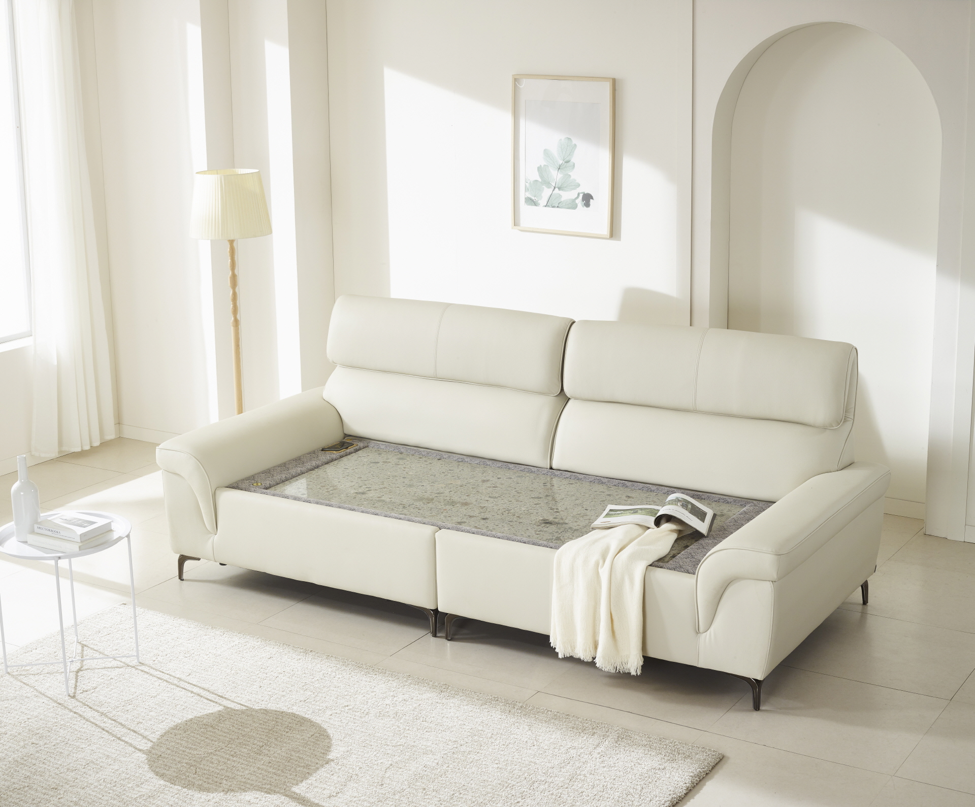 테라 카우치소파(그린팔보석)