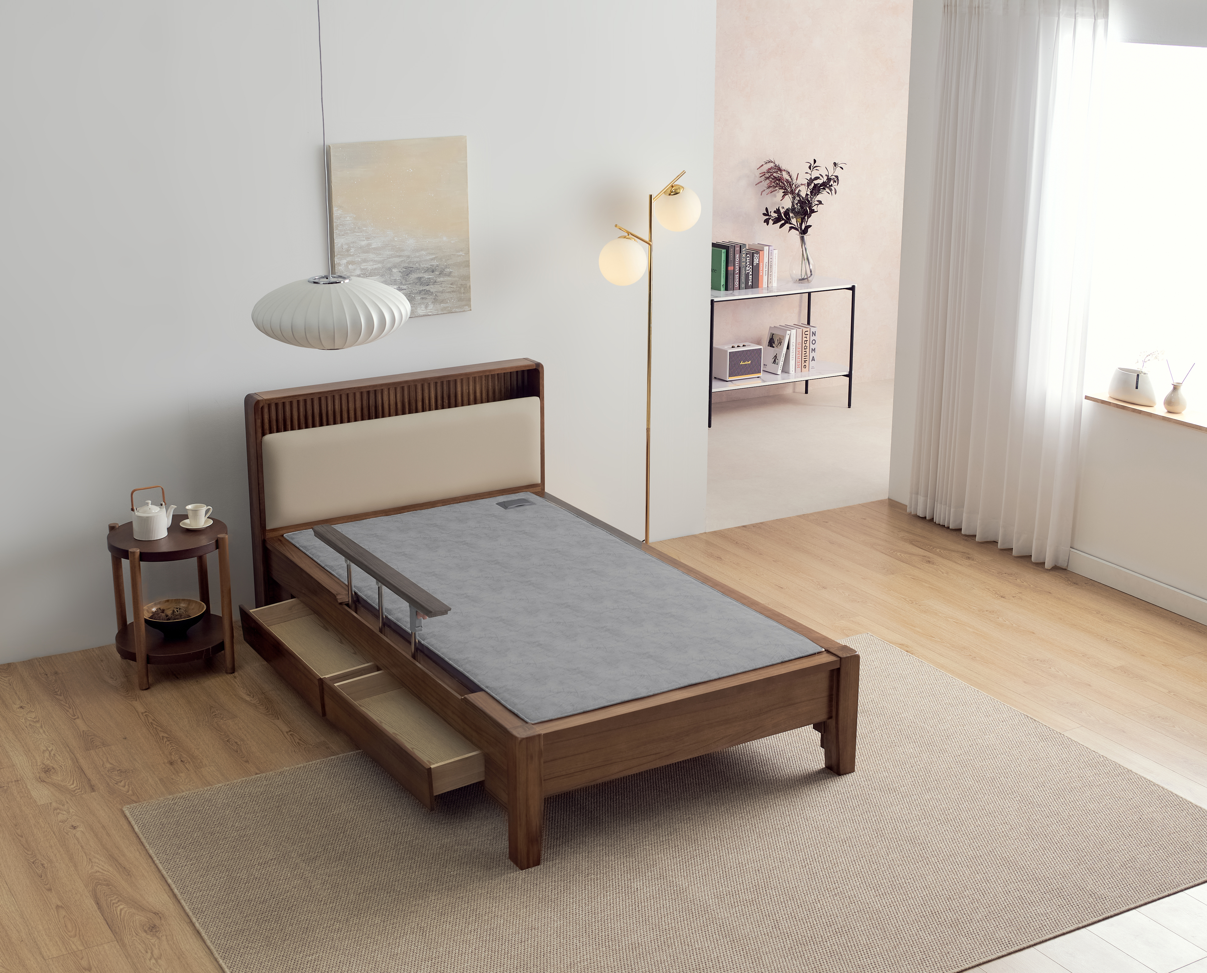 모먼트 안전가드형 SS침대 [주문 이후 배송일 일주일 소요]