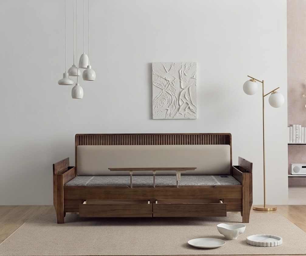 모먼트 안전가드형 카우치소파 [주문 이후 배송일 일주일 소요]